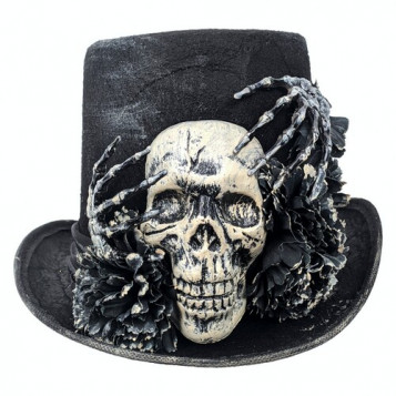 

Шляпа Dead Jan Halloween 20-911BLK-BG