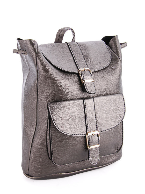 

Женские рюкзаки деми Prime 442 silver Серебристый р.33x27x13