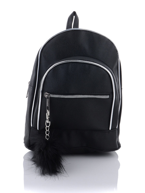 

Женские рюкзаки деми Prime 1144-2 black Черный р.26x23x11