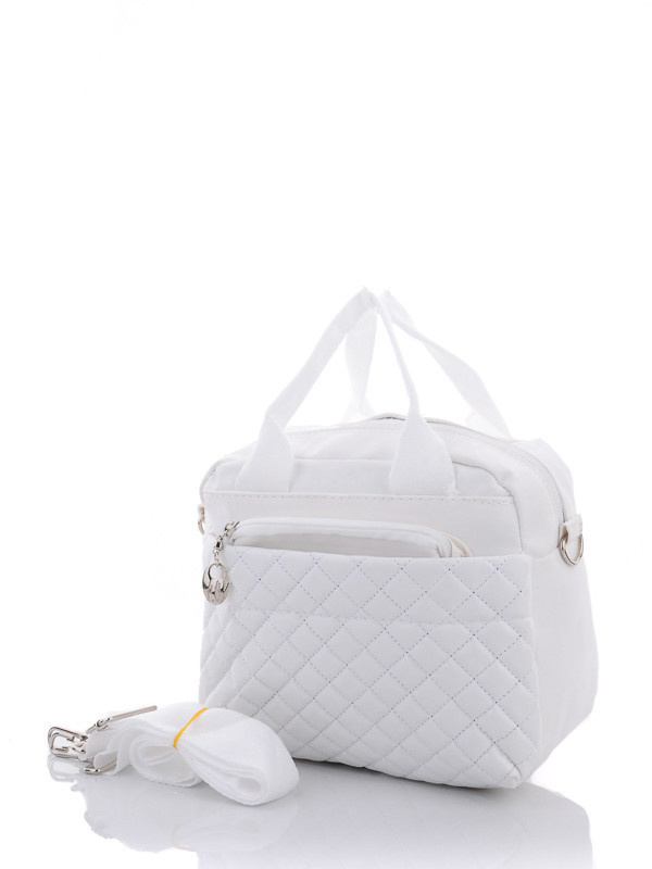 

Женские сумки деми Prime 1131-7 white Белый р.22x24x12