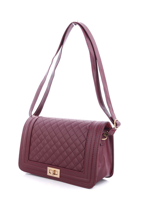 

Женские сумки деми Prime 1011-7 bordo Бордовый р.17x27x9