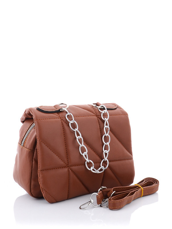 

Женские сумки деми Prime 1122-12 brown Коричневый р.15x20x7