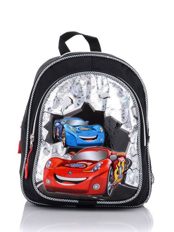 

Детские рюкзаки деми Prime 3396-6 black для девочки Черный р.32x25x11