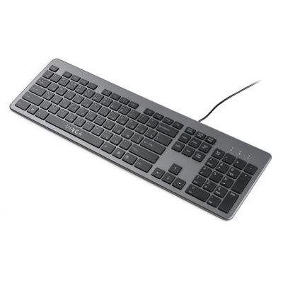 

Клавиатура Vinga KB735 black-grey