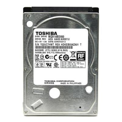 

Жесткий диск для ноутбука 2.5" 500GB Toshiba (# MQ01ABD050 #)