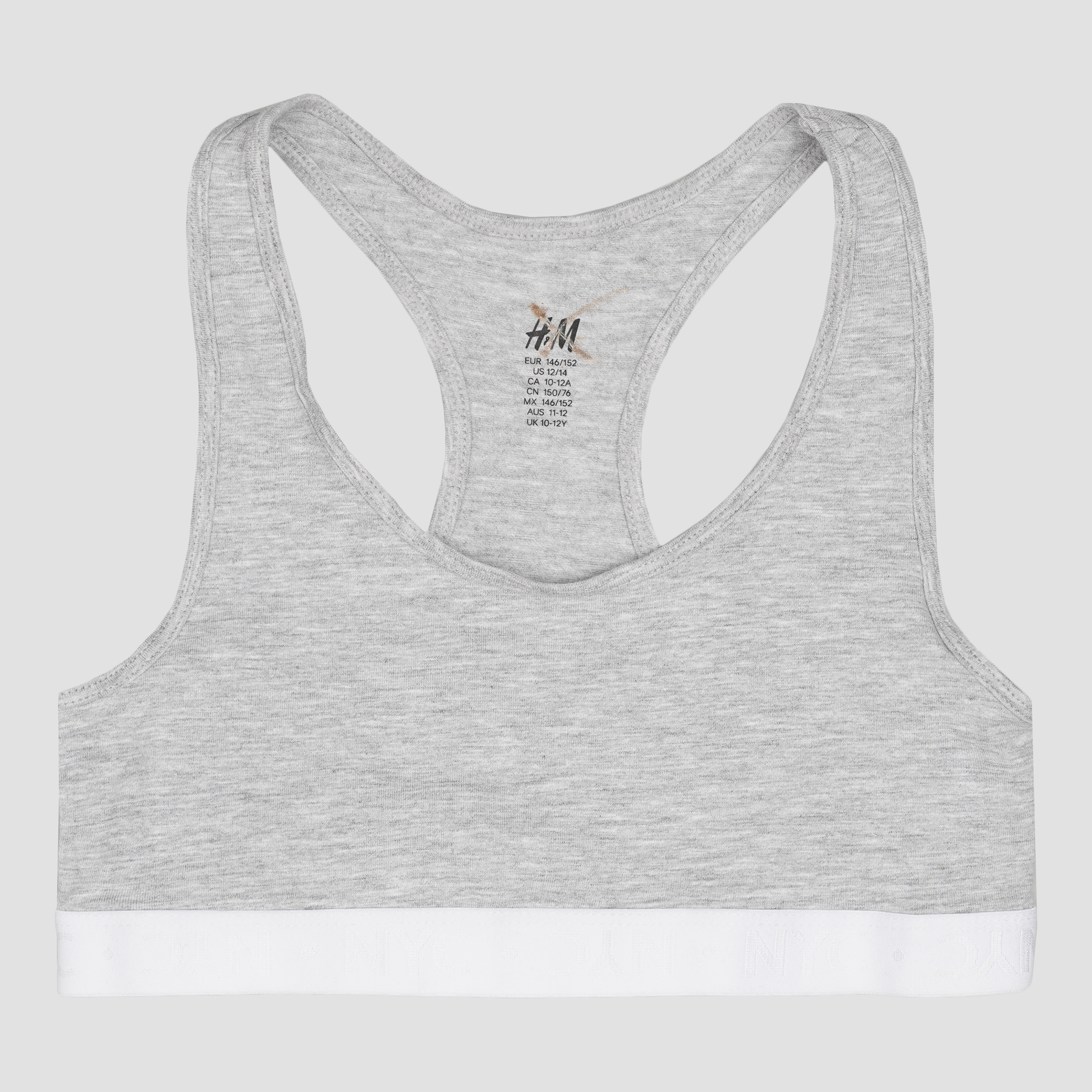 

Топ H&M 2207-6558338 146-152 см Cерый
