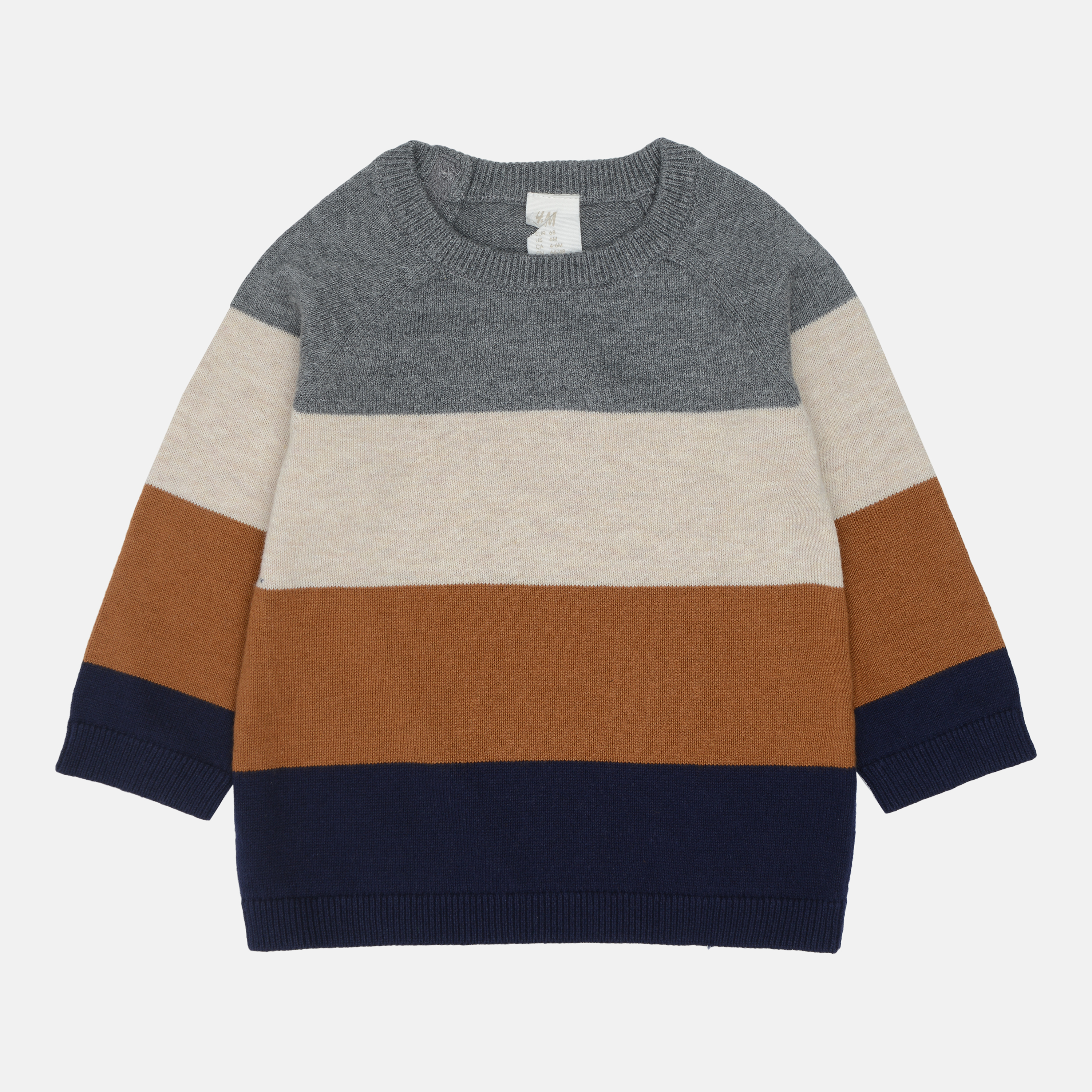 

Джемпер H&M 2007-768919 68 см Разноцветная полоска (hm08474585002)