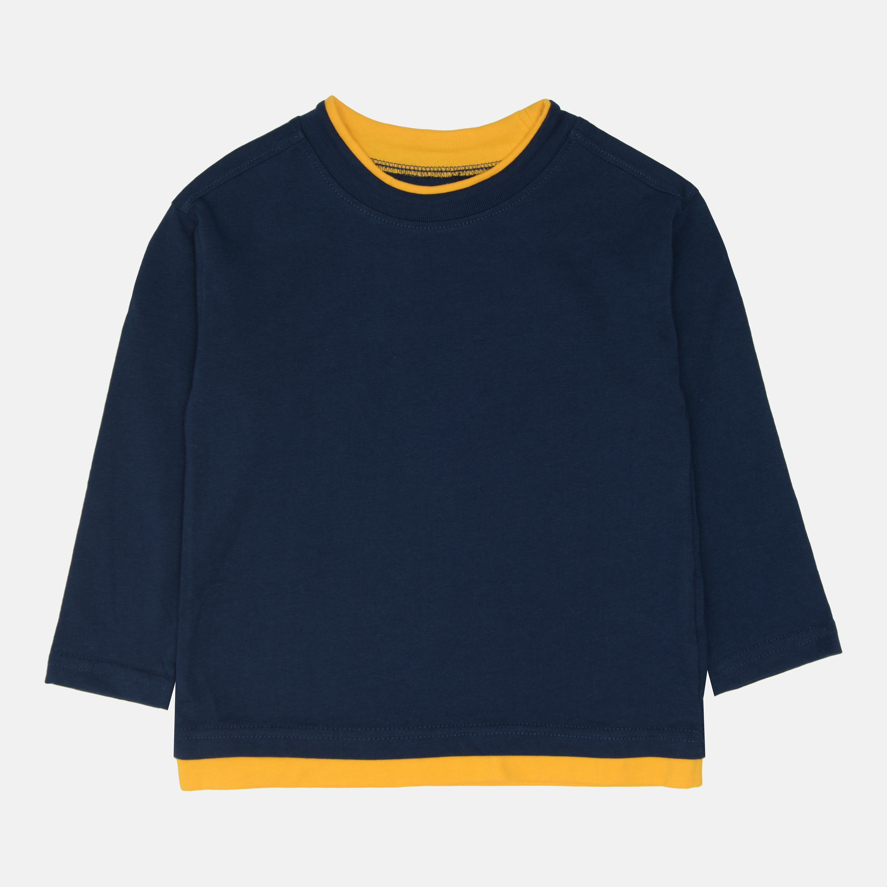 

Лонгслив H&M 1707-9169932 98-104 см Темно-синий