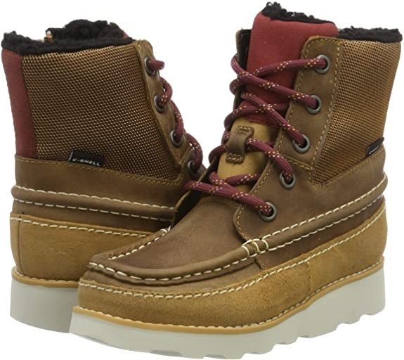

Зимние кожаные ботинки с мембраной Clarks, 31 евро, коричневые
