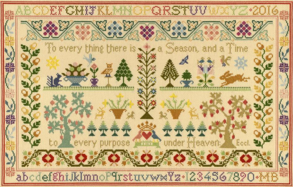 

Набор для вышивания крестом Season and Time Сезон и время Bothy Threads XS5