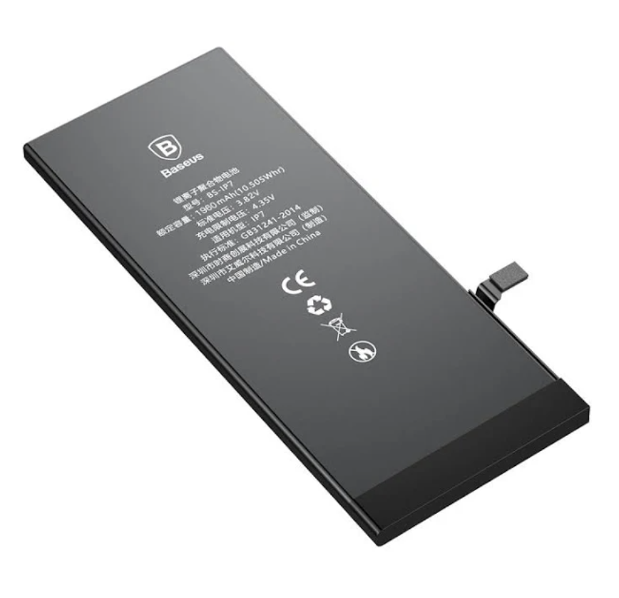 

Аккумуляторная батарея (АКБ) для iPhone 7, 1960mAh, оригинал, Baseus Original (PRC)