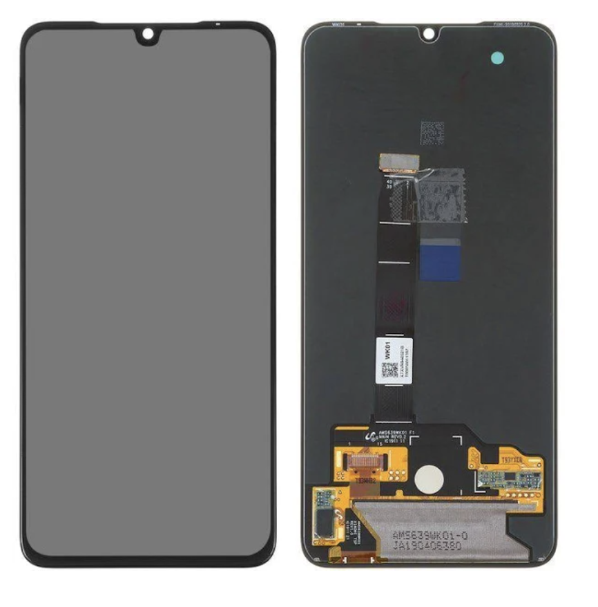 

Дисплей (экран) для Xiaomi Mi9 Lite/Mi CC9 + тачскрин, черный, OLED, копия хорошего качества High Copy
