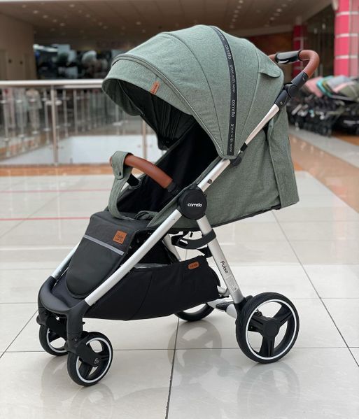 

Коляска прогулочная CARRELLO Pulse (Каррелло Пульс) CRL-5507 Aloe Green +дождевик L /1/