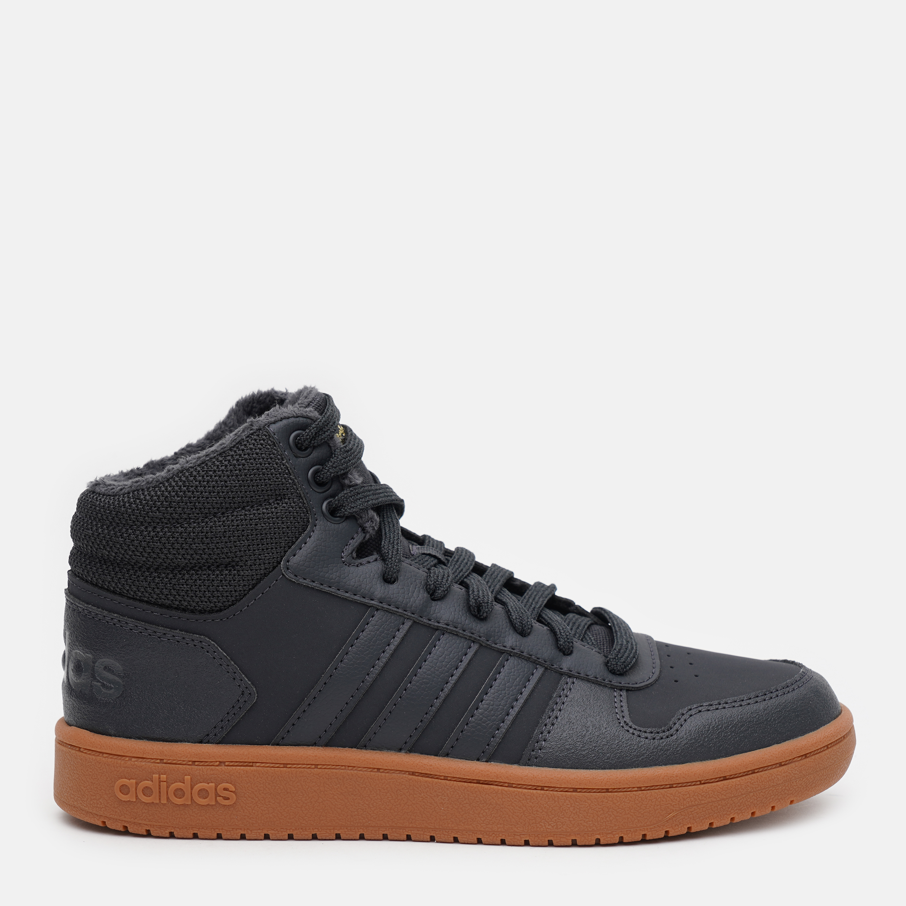 

Ботинки Adidas Hoops 2.0 Mid GZ8040 40 (6.5 UK) 25 см Carbon/Carbon/Goldmt