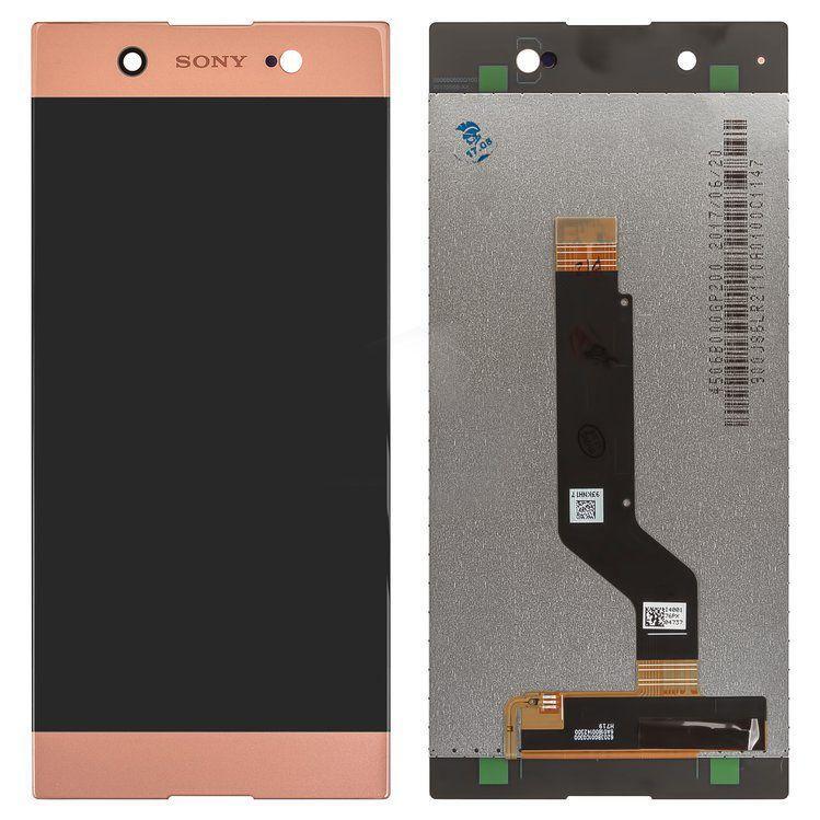 

Дисплей для мобильного телефона Sony G3212/G3221/G3223/G3226/Xperia XA1 Ultra, розовый, с тачскрином, AAA