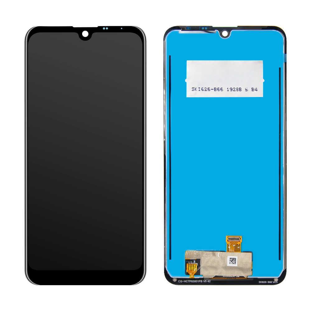 

Дисплей для мобильного телефона LG K50/Q60, черный, с тачскрином, ORIG