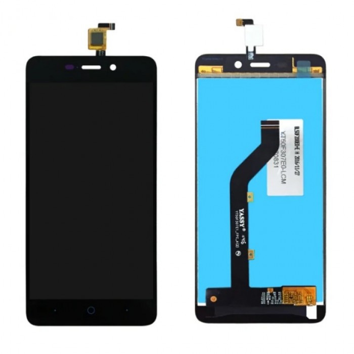 

Дисплей для мобильного телефона ZTE Blade X3/A452/T620/Q519T, черный, с тачскрином, ORIG