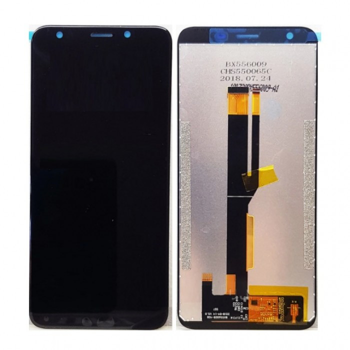 

Дисплей для мобильного телефона Ulefone T2/T2 Pro, черный, с тачскрином, ORIG