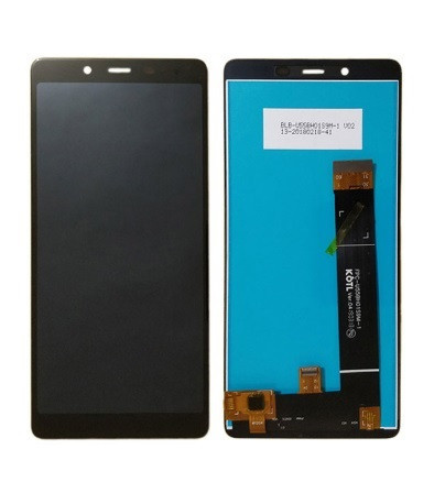 

Дисплей для мобильного телефона Nokia 1 Plus Dual Sim/TA-1130, черный, с тачскрином