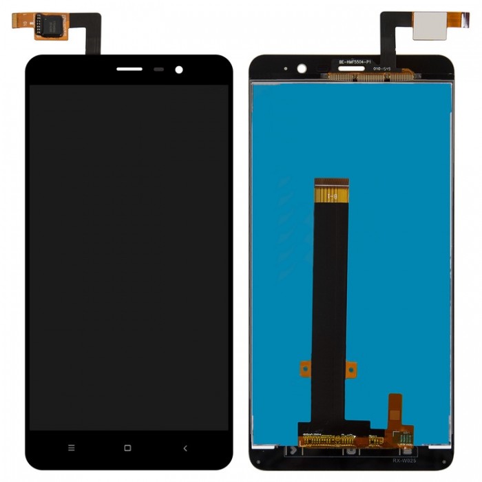 

Дисплей для мобильного телефона Xiaomi RedMi Note 3, черный, с тачскрином (147*73 мм)