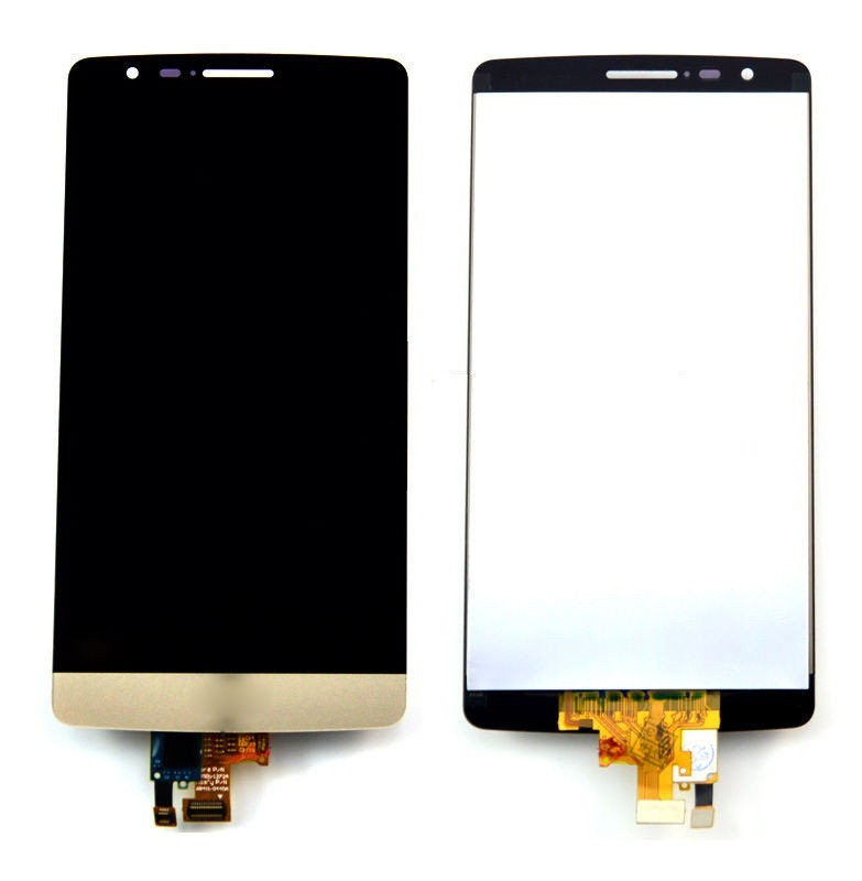

Дисплей для мобильного телефона LG D724/G3 Mini/G3s, золотой, с тачскрином, AAA