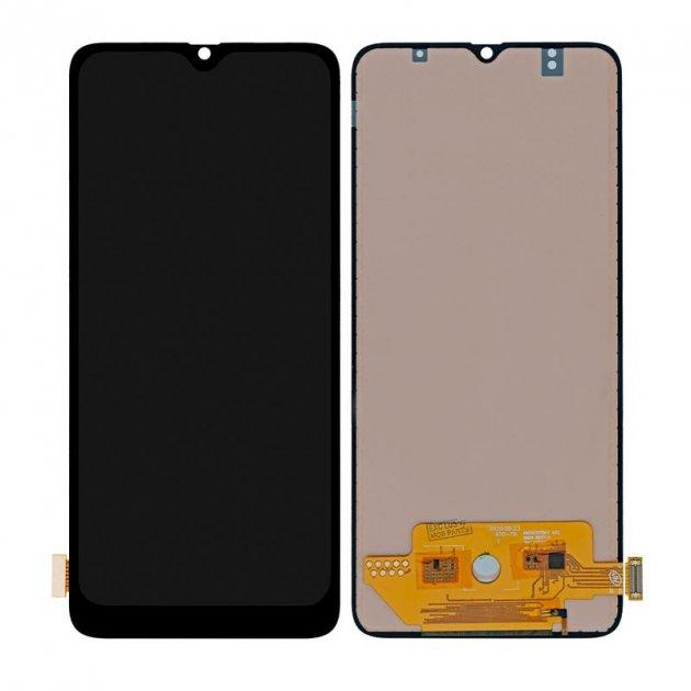 

Дисплей для мобильного телефона Samsung A70 2019/A705, черный, с тачскрином, Incell