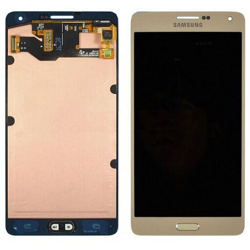 

Дисплей для мобильного телефона Samsung A7/A700, золотой, с тачскрином, TFT, AAA (яркость регулируется)