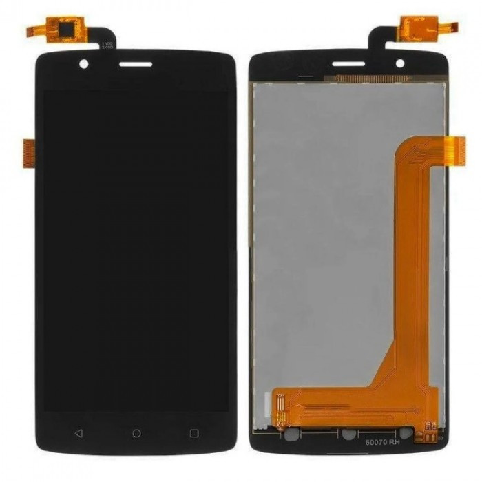 

Дисплей для мобильного телефона Fly FS506, черный, с тачскрином