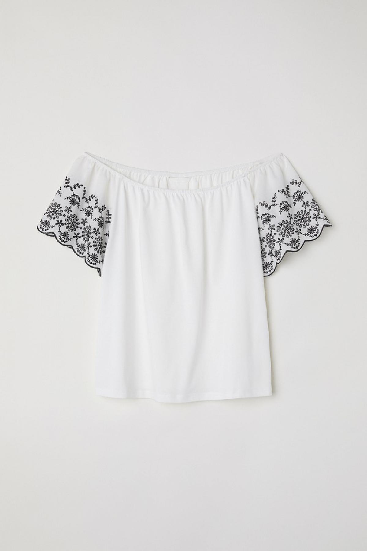

Блуза H&  Белая (3100-0613465007, Блуза H&M m Белая (3100-0613465007)