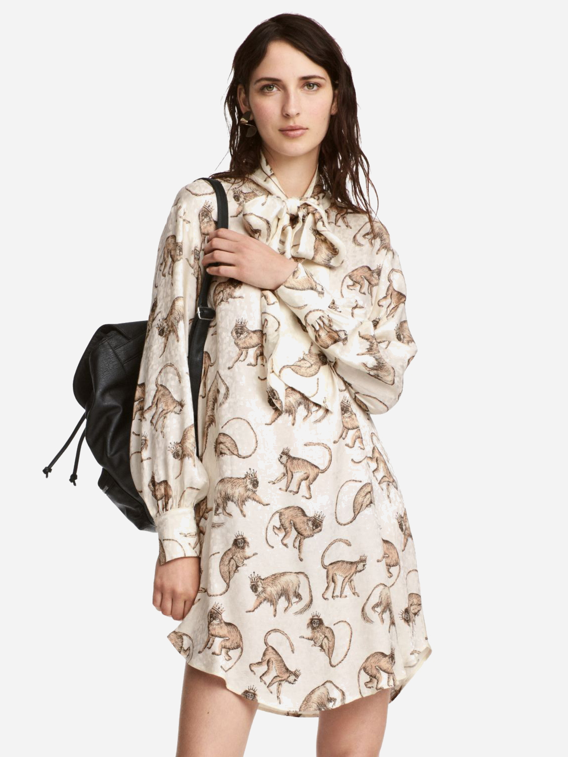 

Платье H&M 2874446  Бежевое, Платье H&M 2874446 36 Бежевое