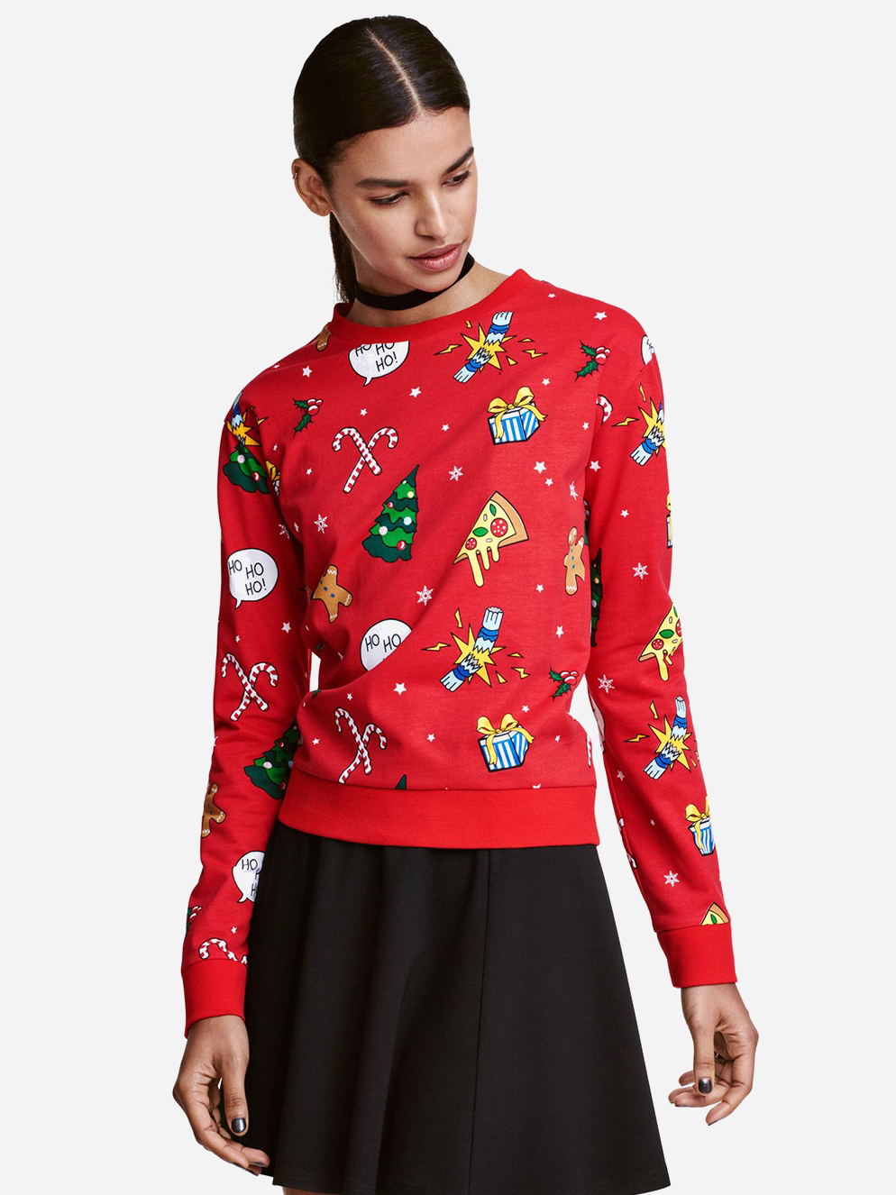 

Свитшот H&M 2170959 М Красный