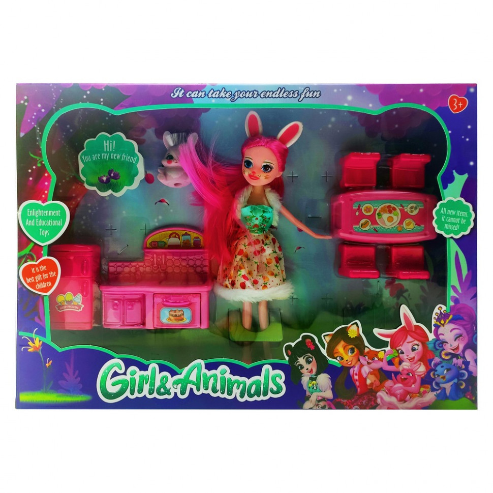 

Кукла с аксессуарами "Enchantimals" TM331-2D