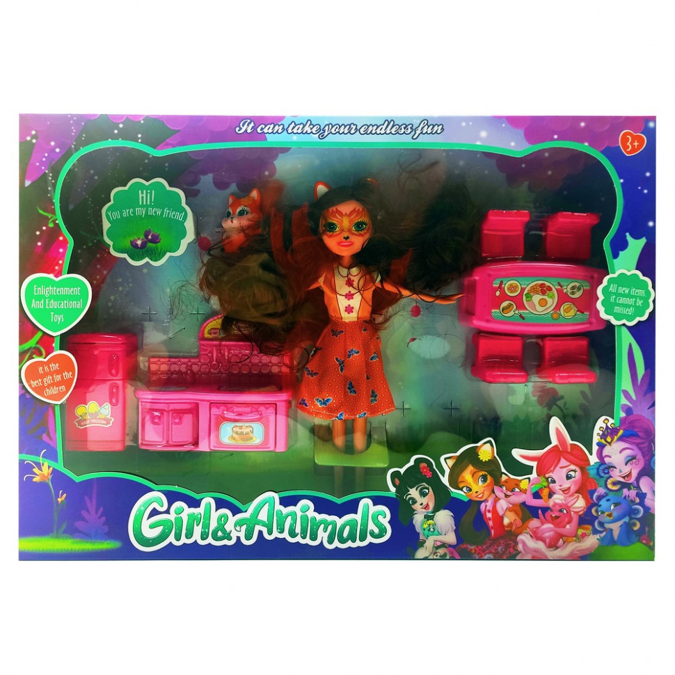 

Кукла с аксессуарами "Enchantimals" TM331-4D