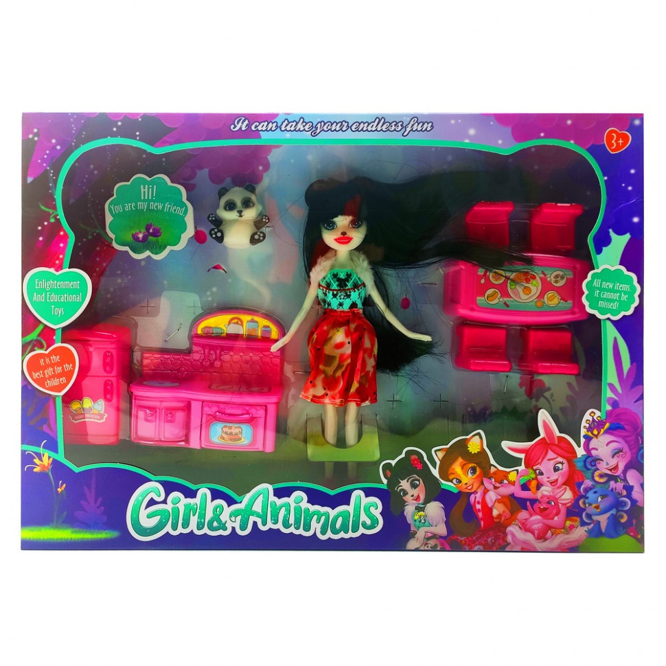 

Кукла с аксессуарами "Enchantimals" TM331-1D