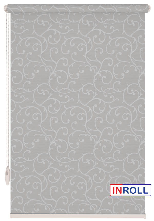 

Ролета тканевая INROLL Есо-Mini 125х165 см Akant Серый 2267