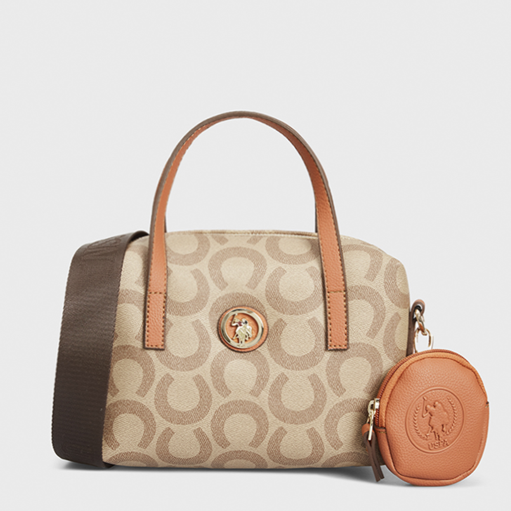 

Сумка женская U.S. Polo Assn. US21551 D.Beige-Brick