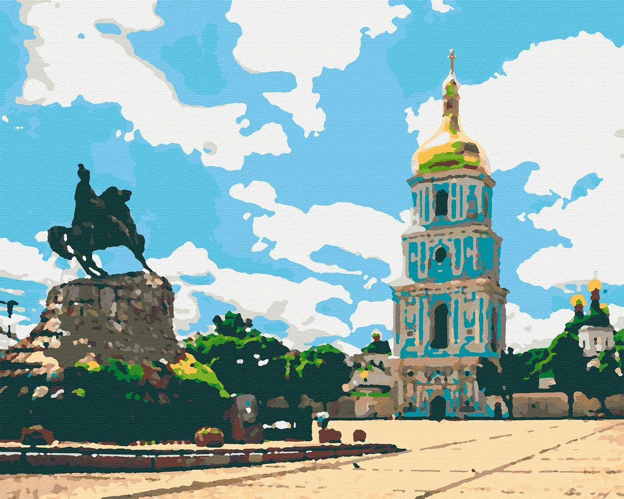 

Картина по номерам Riviera Blanca RB-0280 40*50 см Софиевская площадь