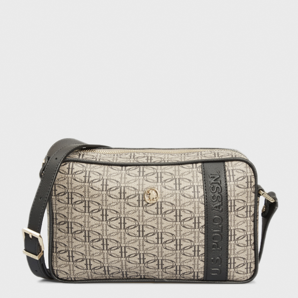 

Сумка женская U.S. Polo Assn. US21632 Taupe-Black