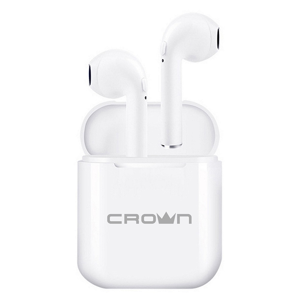

Беспроводные наушники Crown CMTWS-5005 White (TWS Bluetooth V5.0)