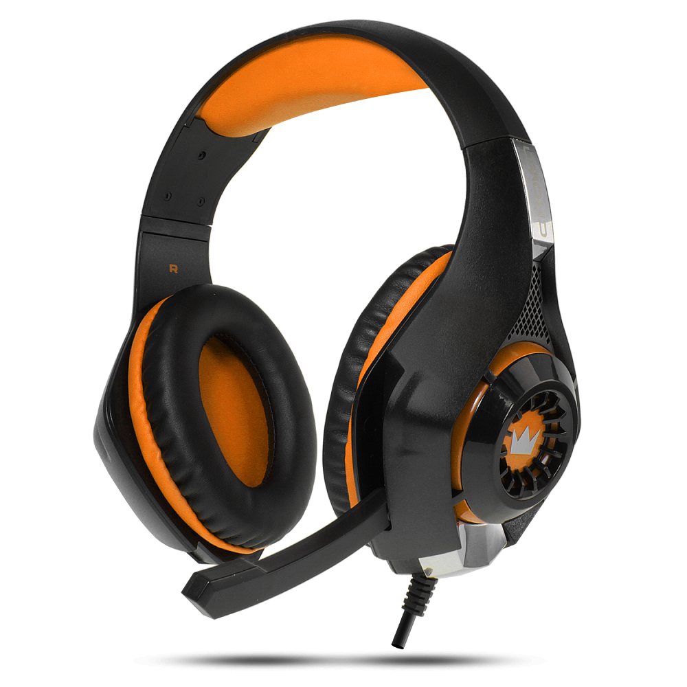 

Наушники игровые с микрофоном CROWN CMGH-101T Orange