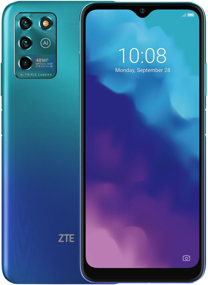 

Мобильный телефон ZTE Blade V30 Vita 4/128GB Blue