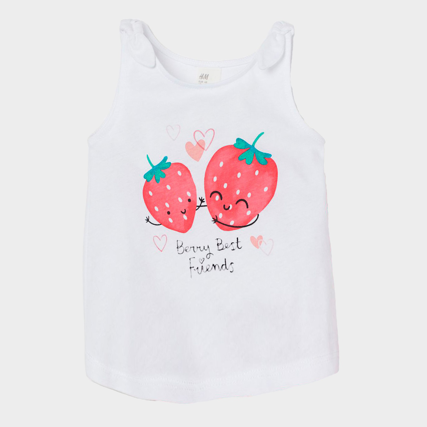 

Майка H&M 5619639 92 см Белая