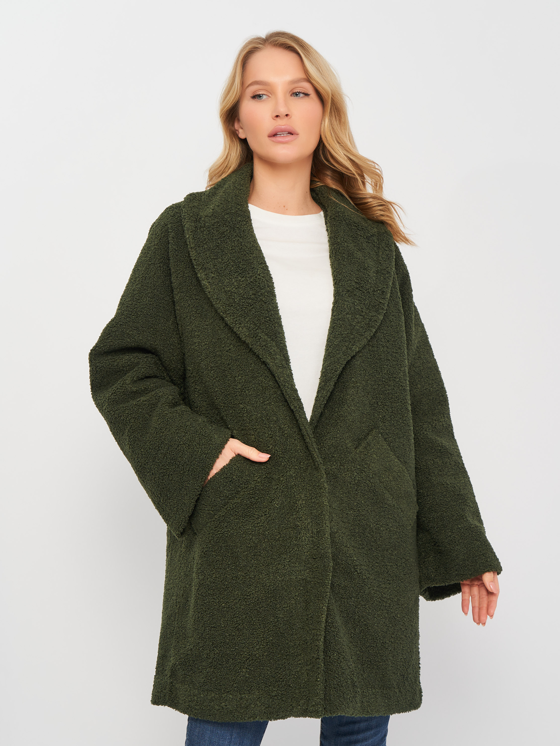 

Пальто ANNA YAKOVENKO 2847 XL Зеленое