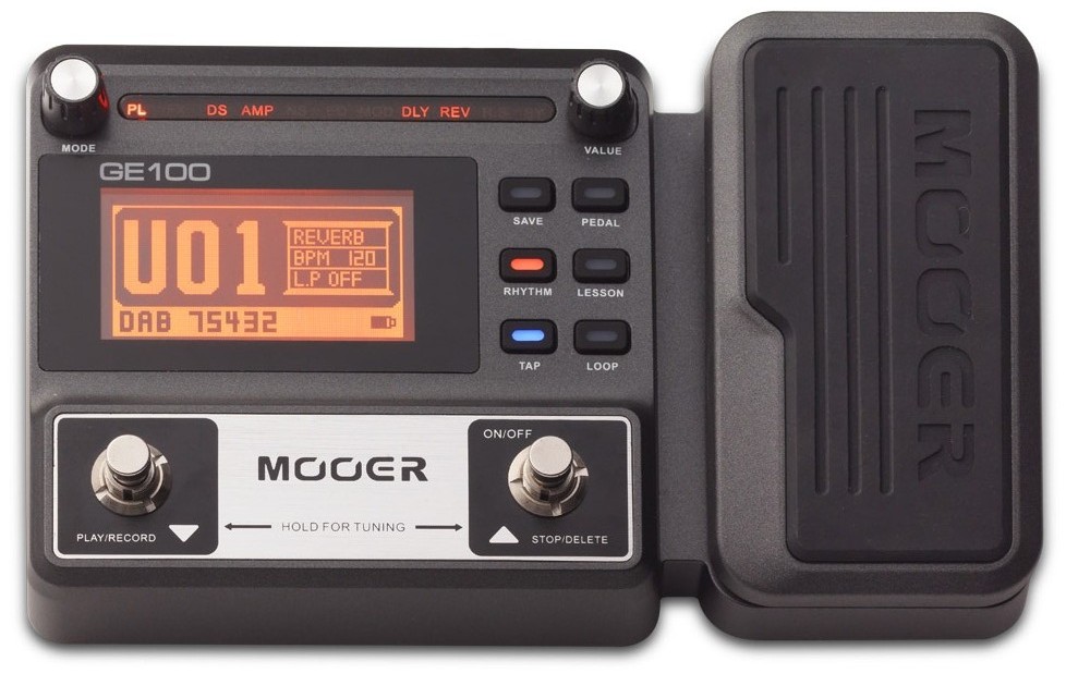 

Гитарный процессор эффектов MOOER GE100