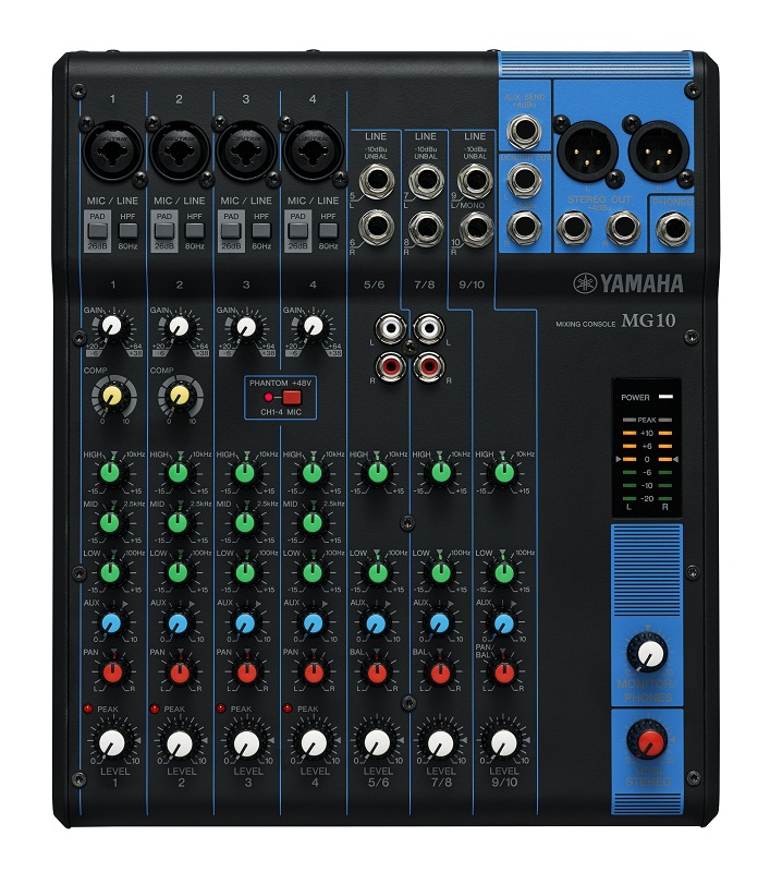 

Микшерный пульт YAMAHA MG10