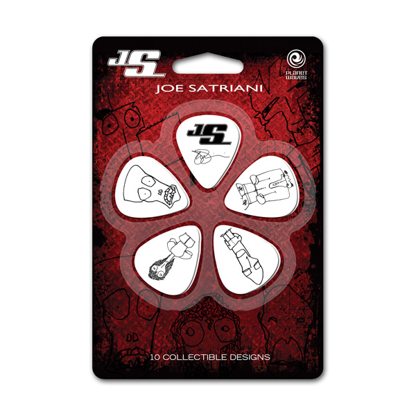 

Медиаторы PLANET WAVES PW1CWH6-10JS JOE SATRIANI PICKS WHITE (HEAVY)