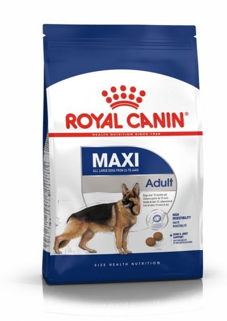 

Сухой корм Royal Canin Maxi Adult для собак крупных пород старше 15 месяцев 15 кг (3182550401937/3182550702775)