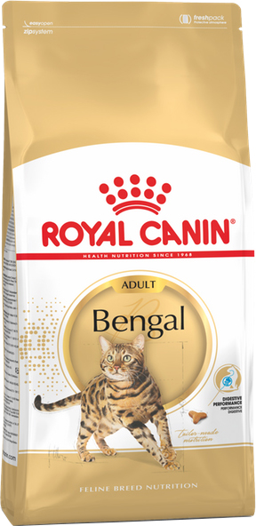 

Сухой корм для взрослых бенгальских кошек старше 12 месяцев Royal Canin Bengal Adult 10 кг (3182550865111)