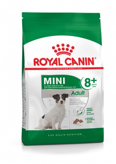 

Сухой корм Royal Canin Mini Adult 8+ для взрослых собак мелких пород старше 8 лет 2 кг (3182550831383)
