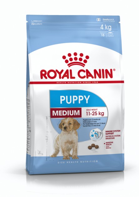 

Сухой корм Royal Canin Medium Puppy для щенков средних пород до 12 месяцев 15 кг (3182550402132)